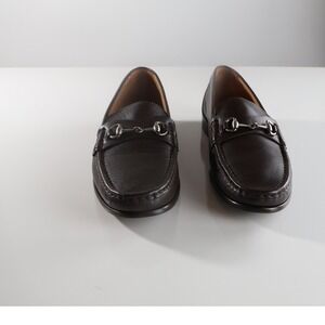 Alan Payne Loafers Snaffle II 10.5 M Brown Leather Dress Shoes Business